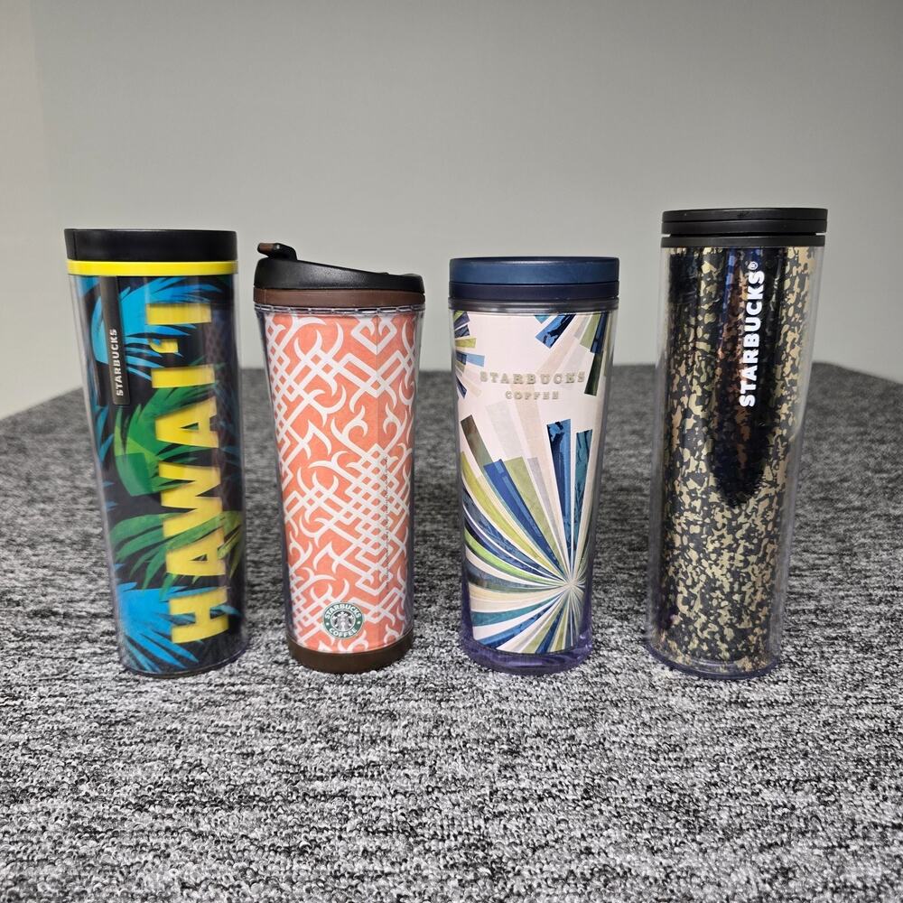 Starbucks Travel Tumblers Set of 4